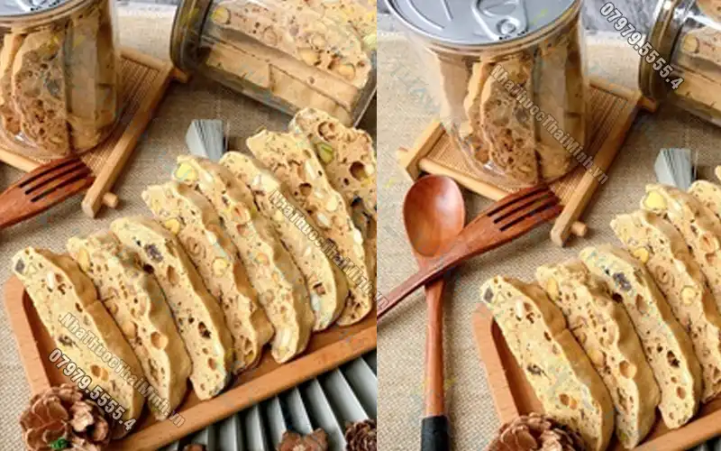 Hướng dẫn cách làm bánh biscotti khoai lang đơn giản