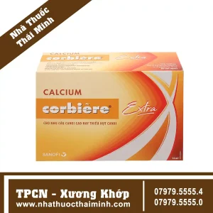 Dung dịch Calcium Corbiere Extra - Bổ sung canxi (3 vỉ x 10 ống x 10ml)